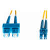 4Cabling - 4Cabling 5m LC-SC OS1 / OS2 Singlemode Fibre Optic Cable : Yellow