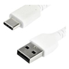 USB Type-C / 3.1 Cables - StarTech Cable White USB 2.0 to USB C Cable 2m