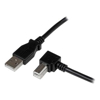 USB 2.0 Cables - StarTech 2m USB 2.0 A to Right Angle B Cable M/M