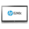 Monitors - HP E240c 23.8" Full HD IPS Video Conferencing Monitor 1920x1080 16:9HDMI DP VGA 12 Mth Warranty (No Stand) (Refurbished)
