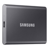 Samsung External SSDs - Samsung Portable SSD T7 2TB Titan Gray USB3.2 Type-C R/W(Max) 1050MB/s Aluminium Case 3 Years Warranty