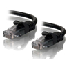 Cat6 Network Cables - ALOGIC 1m Black CAT6  Network Cable MOQ:20