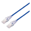 Cat6 Network Cables - BluPeak 2m Ultra Thin Cat6a UTP LAN Cable BlueSold by carton QTY 20x