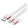 USB Type-C / 3.1 Cables - UGREEN Micro-USB to USB Cable with Lightning Adapter 1M 30470