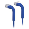 Ubiquiti - Ubiquiti UniFi patch cable with both end bendable RJ45 1m Blue