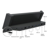 Microsoft - Microsoft 1664 Docking Station for Surface Pro 4 / 3 with Power Supply