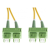 4Cabling - 4Cabling 1m SC/APC-SC/APC OS1 / OS2 Singlemode Fibre Optic Duplex Cable