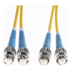 4Cabling - 4Cabling 1m ST-ST OS1 / OS2 Singlemode Fibre Optic Cable : Yellow