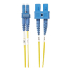 4Cabling - 4Cabling 20m LC-SC OS1 / OS2 Singlemode Fibre Optic Cable : Yellow