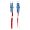 4Cabling - 4Cabling 1.5m LC-LC OS1 / OS2 Singlemode Fibre Optic Cable: Red