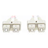 4Cabling - 4Cabling 1.5m SC-SC OM4 Multimode Fibre Optic Cable: Salmon Pink 2mm