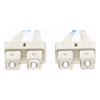 4Cabling - 4Cabling 1.5m SC-SC OM4 Multimode Fibre Optic Cable: Blue