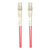 4Cabling - 4Cabling 1.5m LC-LC OM4 Multimode Fibre Optic Patch Cable: Red