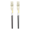 4Cabling - 4Cabling 1.5m LC-LC OM4 Multimode Fibre Optic Patch Cable: Black