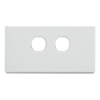 Cable Management & Installation - 4Cabling 4C | Classic 2 Gang Switch Cover White