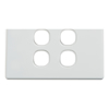 Cable Management & Installation - 4Cabling 4C | Classic 4 Gang Switch Cover White