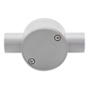 4Cabling - 4Cabling 4C | Junction Box 20mm 2 Way Through 10 Pack