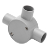 4Cabling - 4Cabling 4C | Junction Box 20mm 3 Way 10 Pack