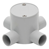 4Cabling - 4Cabling 4C | Deep Junction Box 25mm 4 Way 10 Pack