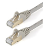 Cat6 Network Cables - StarTech 10m CAT6a Ethernet Cable Grey RJ45 Snagless Connectors CAT6a STP Cord Copper Wire Network Cable (6ASPAT10MGR)