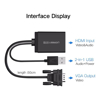 PC Case Mods / Accessories - UGREEN VGA to HDMI Converter Black 60814