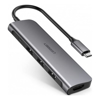 UGREEN USB Hubs - UGREEN TypeC 5 in 1 Adaptor HDMI + USB 3.03 + TypeC PD Power Converter (50209)
