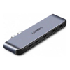 UGREEN USB Hubs - UGREEN Dual Type-C 5 in 1 to 3USB3.0+ USB-C Female+PD Converter (50775)