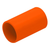 4Cabling - 4Cabling 4C | Plain Coupling Orange 32mm 20 Pack