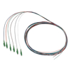 4Cabling - 4Cabling Fibre Pigtail LC/APC OS2 / OS1 Singlemode 2m 6 pack Rainbow
