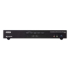 Aten - Aten 2 Port USB 3.0 4K 60Hz Dual HDMI KVMP Switch Video DynaSync switching via RS232 hotkeys pushbuttons and mouse