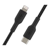 Belkin Apple Compatible Cables - Belkin 1M USB-C TO LIGHTNING CHARGE/SYNC CABLE MFi BRAIDED BLACK 2 YR