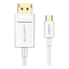 Apple Compatible Cables - UGREEN USB Type C to DP Cable 1.5m (White) 40420