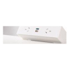 Cable Management & Installation - Elsafe OE Elsafe: Qiksilva 35 2 x GPO & TUF A+C w/ Desktop Clamp Bracket