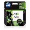 HP - HP 63XL Tri Col Ink F6U63AA