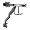 StarTech Brackets & Mounting - StarTech Desk Mount Dual Monitor Arm Synced Height Adjustment For 17# to 32# VESA Monitors 2x USB 3.0 (ARMSLIMDUAL2USB3)