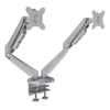 StarTech Brackets & Mounting - StarTech Desk Mount Dual Monitor Arm with USB & Audio Desk Clamp VESA Mount for up to 32 inch Displays 2x USB 2x 3.5mm