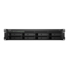 NAS Accessories - Synology RackStation RS1221+ 8-Bay 3.5" Diskless 4xGbE NAS (2U Rack) AMD Ryzen Quad Core 2.2GHz 4GB RAM 2xUSB3 3 year