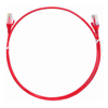 Cat6 Network Cables - 8Ware Cat6 Ultra Thin Slim Cable 15m Red Color Premium RJ45 Ethernet Network LAN UTP Patch Cord 26AWG for Data Only not
