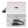 4Cabling - 4Cabling HDMI Horizontal Wall Plate with Dongle