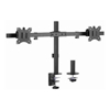 Brateck Brackets & Mounting - Brateck Pole Mount Dual-Screen Monitor Mount Fit Most 17"-32" Monitors Up to 9kg per screen VESA 75x75/100x100