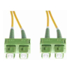 4Cabling - 4Cabling 5m SC/APC-SC/APC OS1 / OS2 Singlemode Fibre Optic Duplex Cable