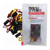 4Cabling - 4Cabling RackStuds Maroon: 20 Pack