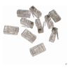 Other Accessories - 4Cabling Cat 6 8 Position RJ45 One-Piece Modular Crimp Plug | Solid | 10 Pack