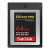 SanDisk - SanDisk 64GB Extreme PRO CFexpress Card Type B SDCFE-064G-GN4NN READ 1500 MB/S Write 800MB/S