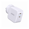 Choetech - Choetech PD6009 40W Dual Fast USB C Charger 2-Port 20W PD 3.0 With Foldable Plug