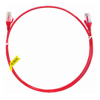 4Cabling - 4Cabling 2m Cat 6 Ultra Thin LSZH Pack of 10 Ethernet Network Cable. Red