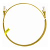 4Cabling - 4Cabling 1.5m Cat 6 Ultra Thin LSZH Pack of 10 Ethernet Network Cable. Yellow