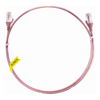 4Cabling - 4Cabling 0.15m Cat 6 Ultra Thin LSZH Pack of 10 Ethernet Network Cable. Pink