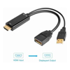 USB 2.0 Cables - Simplecom DA206 4K HDMI to DisplayPort Active Adapter Converter USB Powered