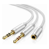 UGREEN Audio Adapters - UGREEN 3.5mm Female to 2 Male Headset Splitter